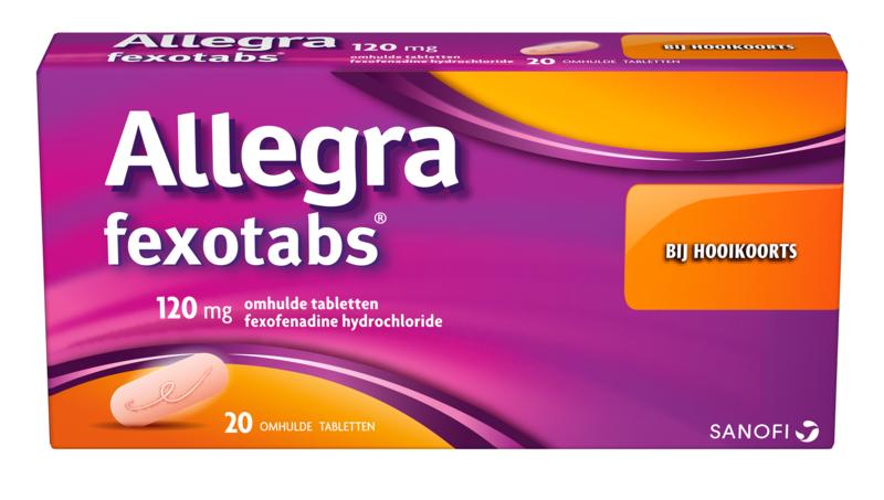 Allegra Fexotabs Hooikoortstabletten