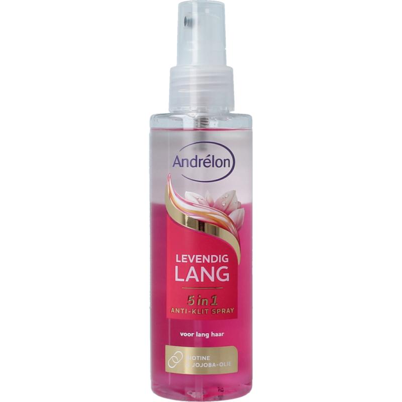 Andrelon Anti Klit Spray Levendig Lang 5 In1