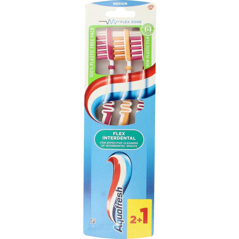 Aquafresh Tandenborstel Flex Interdental Medium
