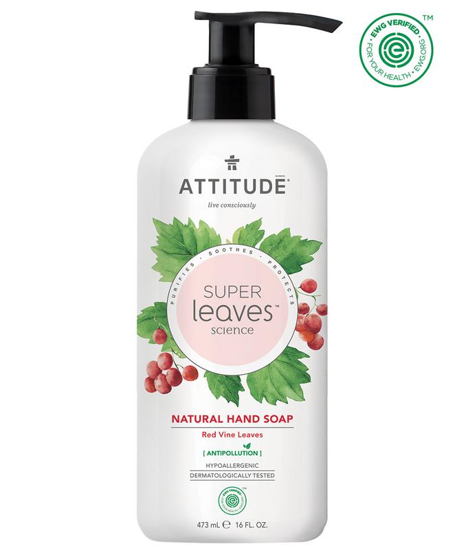Attitude Super Leaves Handzeep Red Vine Leaves