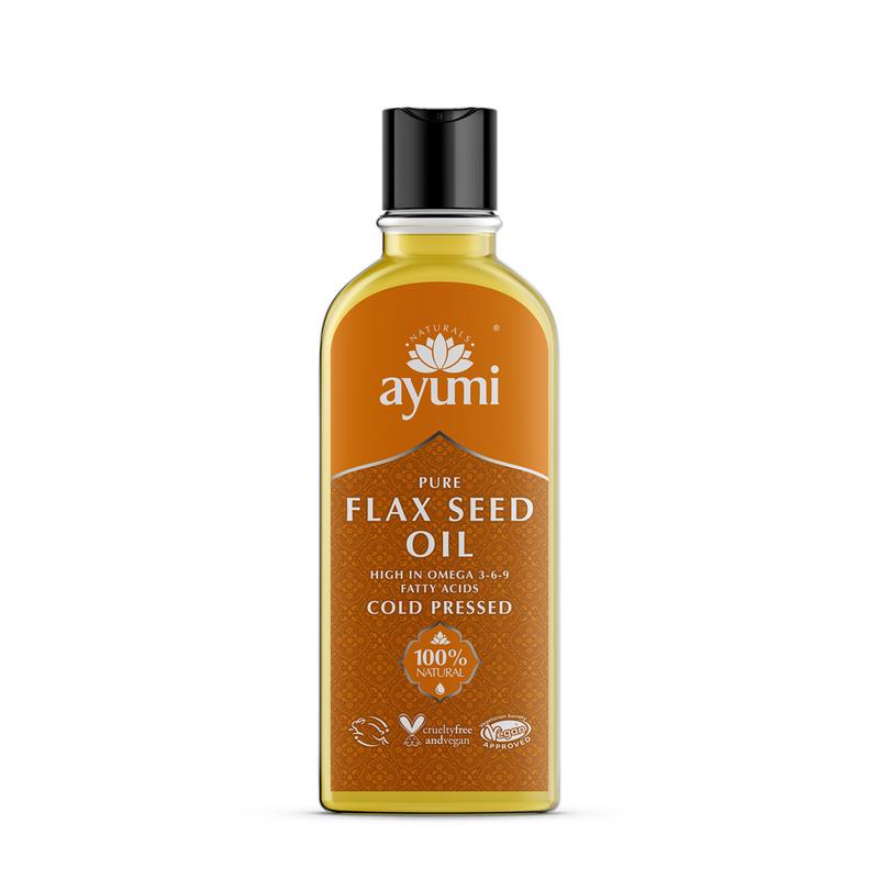 Ayumi Pure Flax Seed Oil Cold Pressed