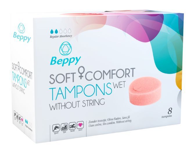Beppy Soft+ Comfort Tampons Wet
