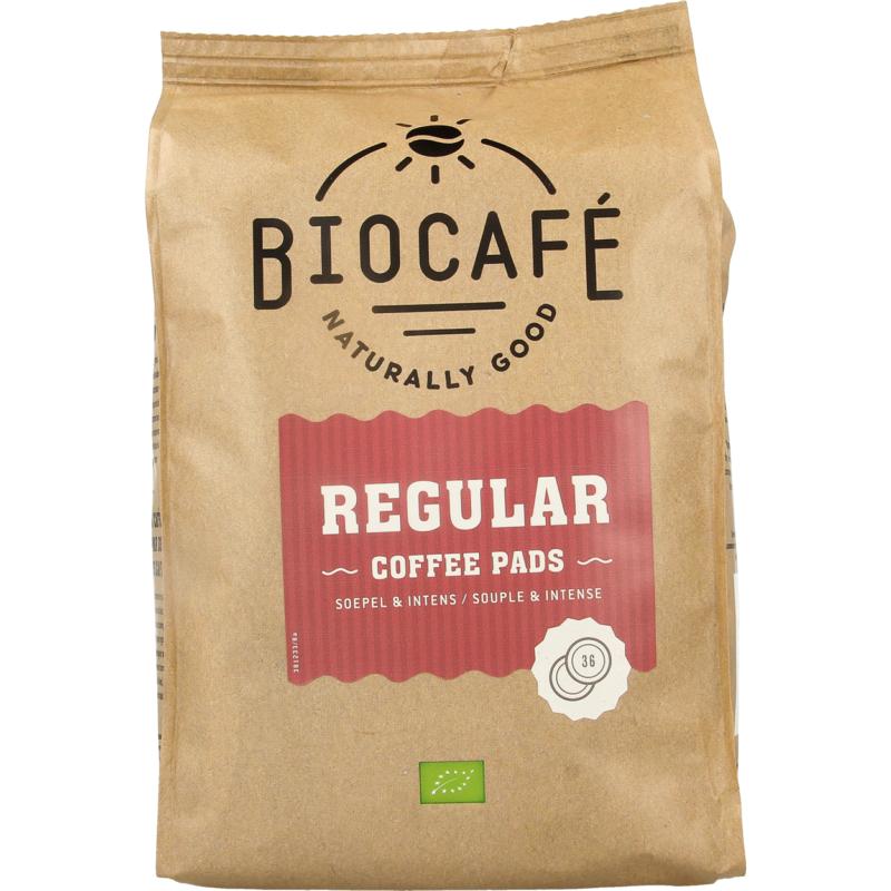 Biocafe Coffee Pads Regular Bio