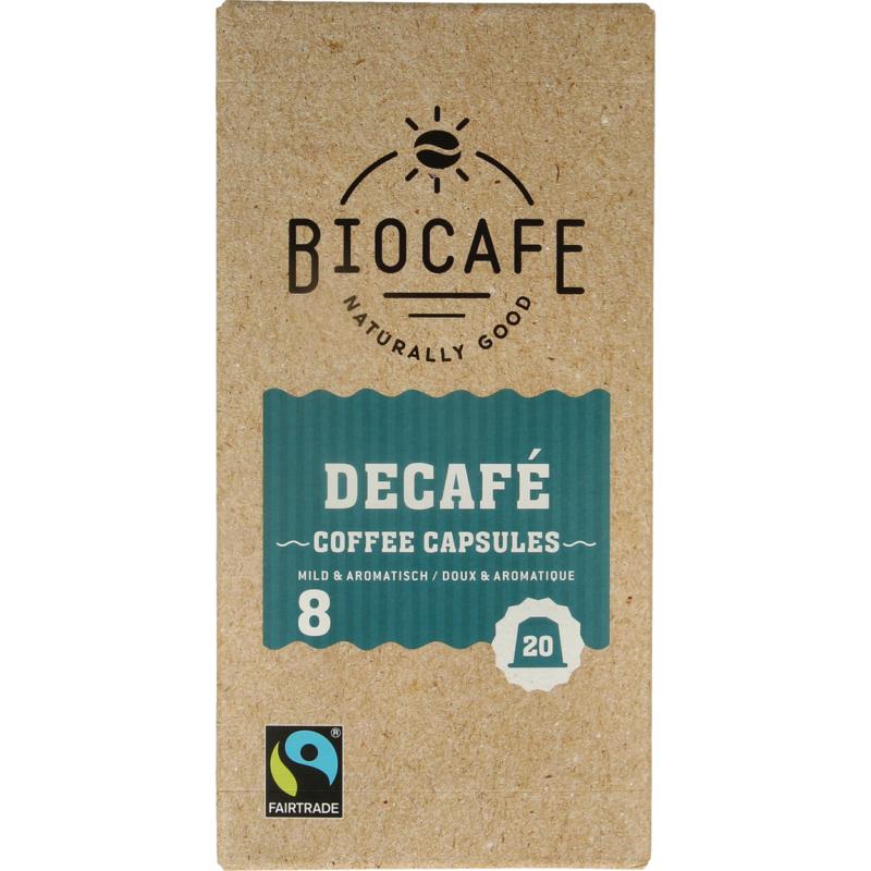Biocafe Decafe Capsules Bio