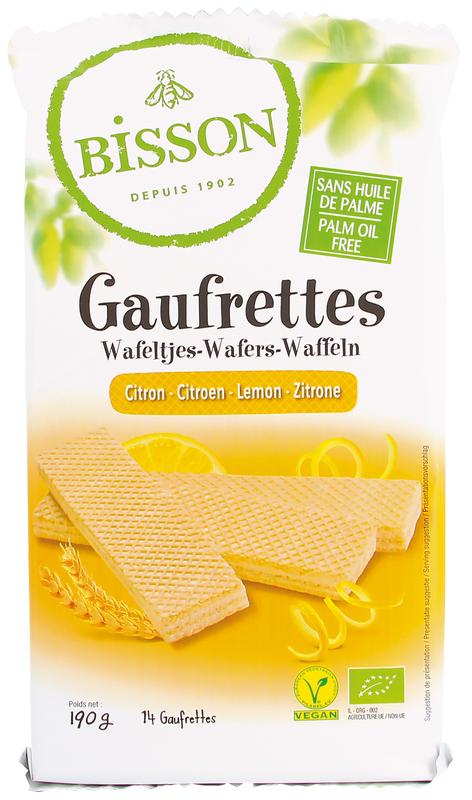 Bisson Citroen Wafels Gaufrettes Bio