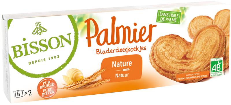 Bisson Palmier Bladerdeegkoekjes Bio