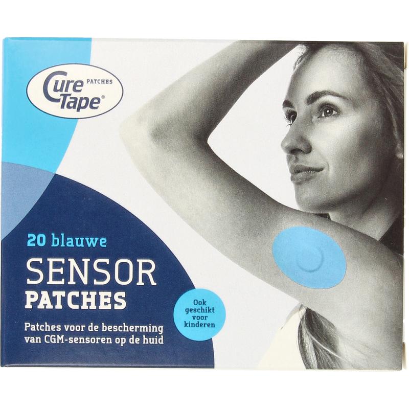 Cure Tape Sensor Patch Blue