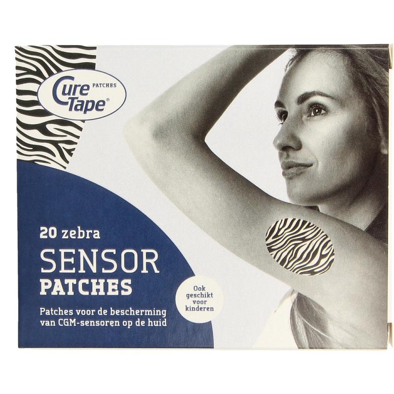 Cure Tape Sensor Patch Zebra