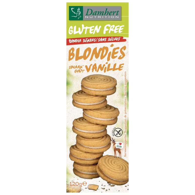 Damhert Glutenvrije Blondies Zonder Suiker