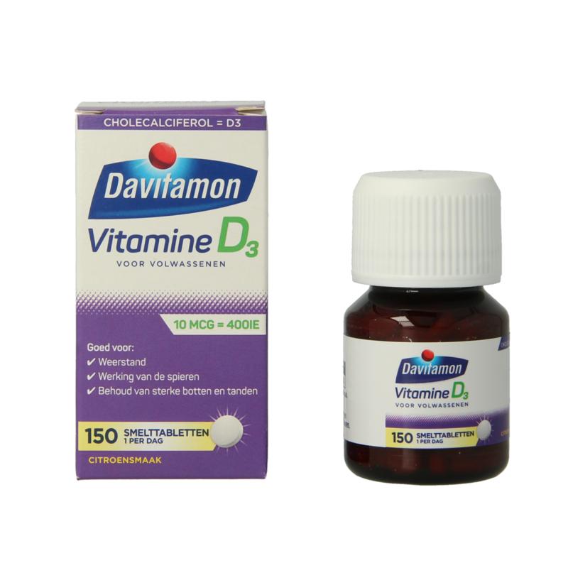 Davitamon Vitamine D Volwassenen Smelttablet