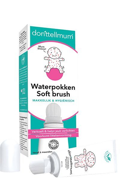 Donttellmum Waterpokken Soft Brush