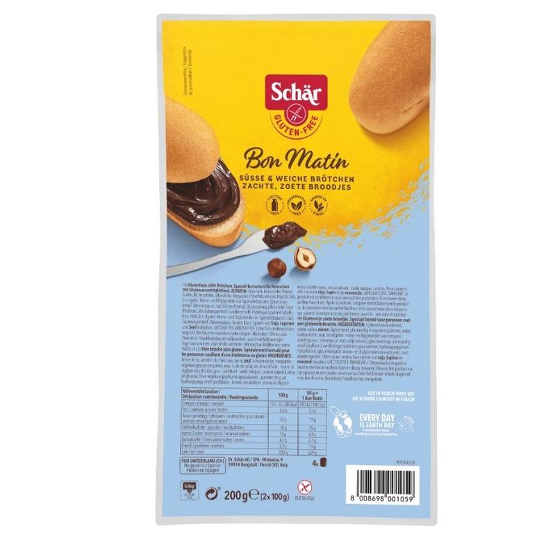 Dr Schar Bon Matin Zoet Broodjes Bruin