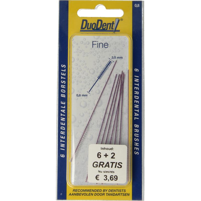 Duodent Interdentale Borstels Fine