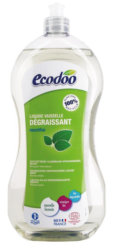 Ecodoo Afwasmiddel Vloeibaar Ontvettend Munt Bio