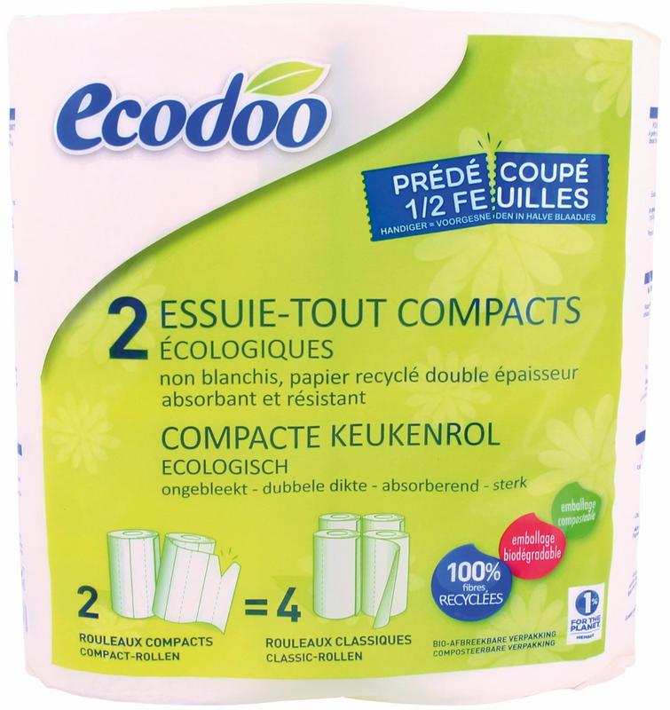 Ecodoo Keukenrol Compact Ecologisch Bio