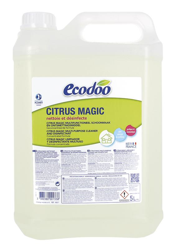 Ecodoo Schoonmaakmiddel Citrus Navul Jerrycan Bio