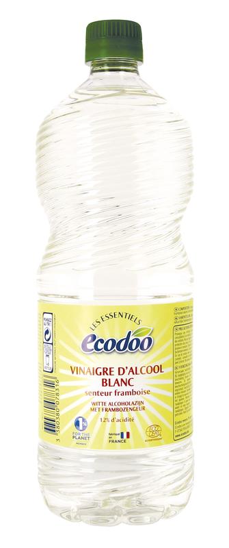 Ecodoo Witte Alcoholazijn Met Frambozengeur Bio