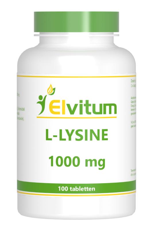Elvitum L-Lysine 1000Mg