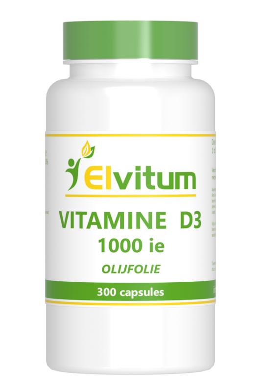 Elvitum Vitamine D3 1000Ie25mcg
