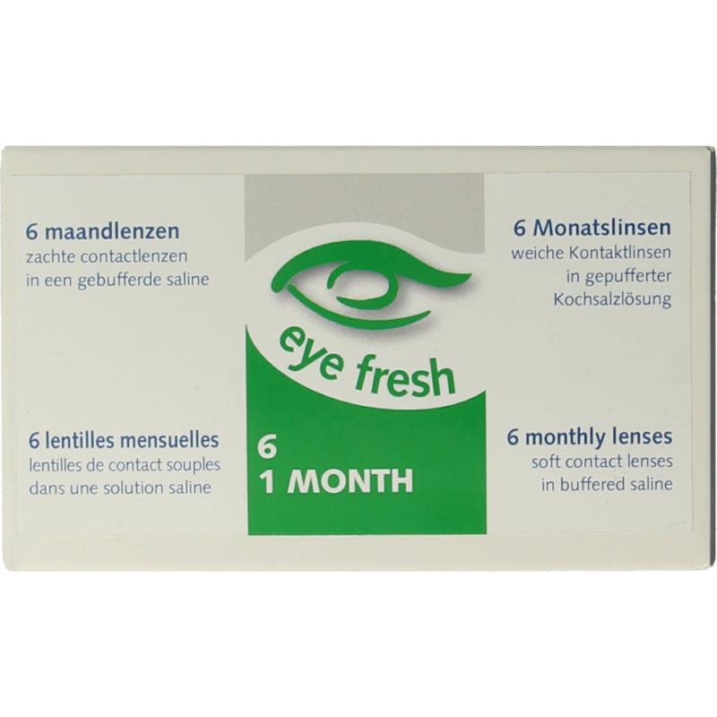 Eyefresh Maandlenzen -4.50