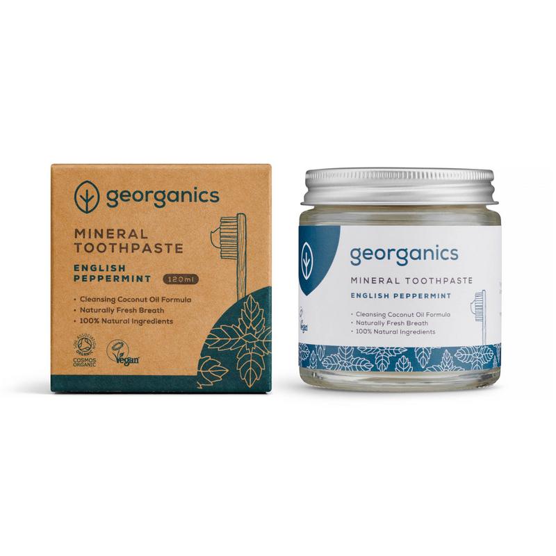 Georganics Toothpaste Mineral-Rich English Peppermint