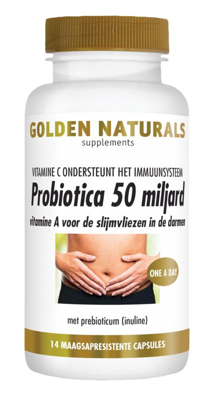 Golden Naturals Probiotica 50 Miljard