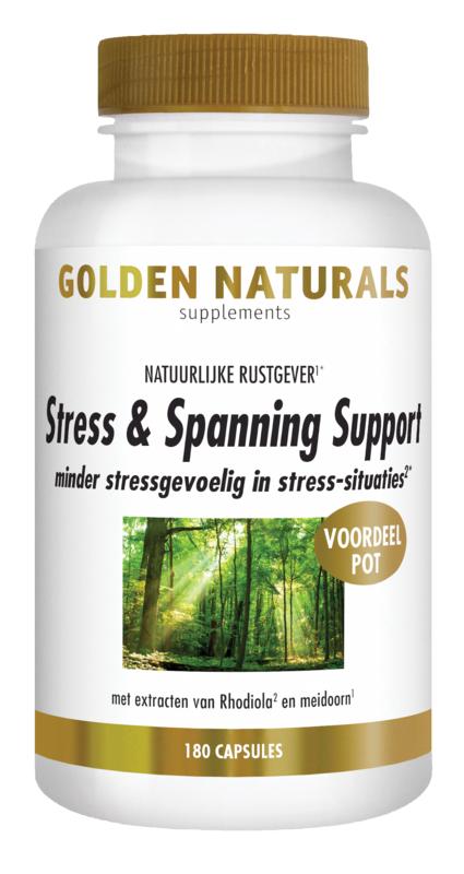 Golden Naturals Stress & Spanning Support