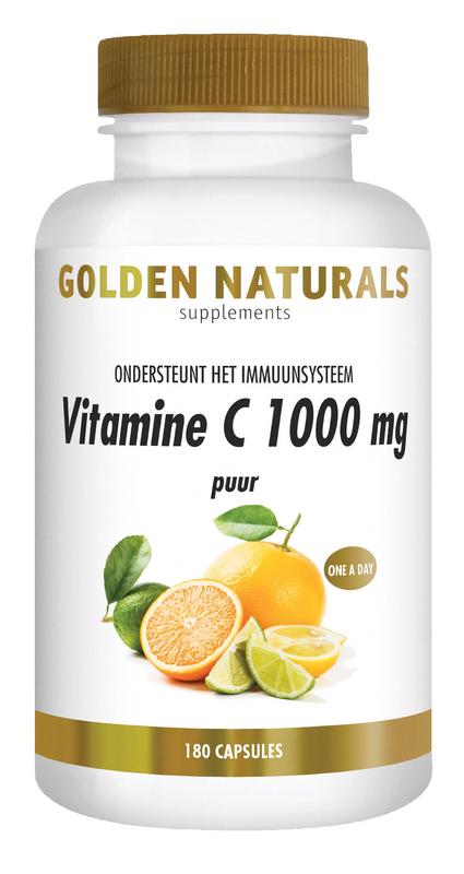Golden Naturals Vitamine C 1000 Puur