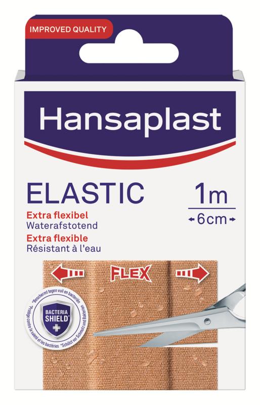 Hansaplast Elastic 1M X 6Cm Waterasfstotend