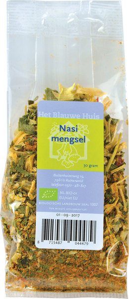 Het Blauwe Huis Nasi Kruiden Bio