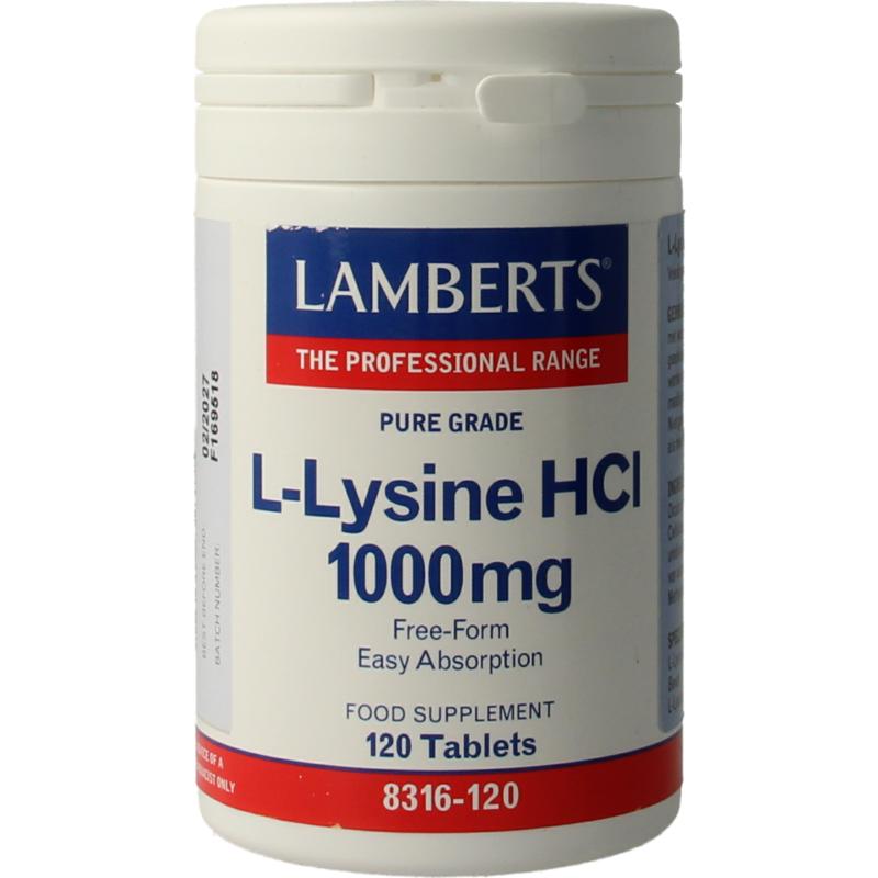Lamberts L-Lysine 1000Mg