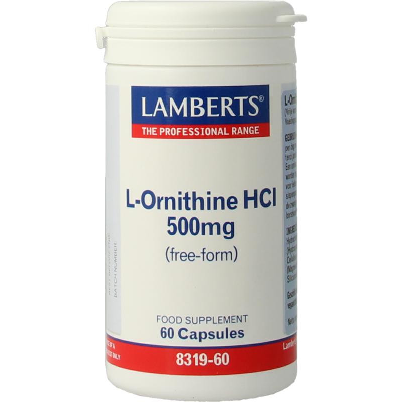 Lamberts L-Ornithine 500Mg