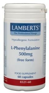 Lamberts L-Phenylalanine 500Mg