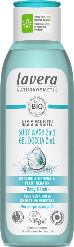 Lavera Basis Sensitiv Douchegelbody Wash 2-In-1