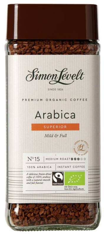 Simon Levelt Cafe Organico Arabica Instant Bio