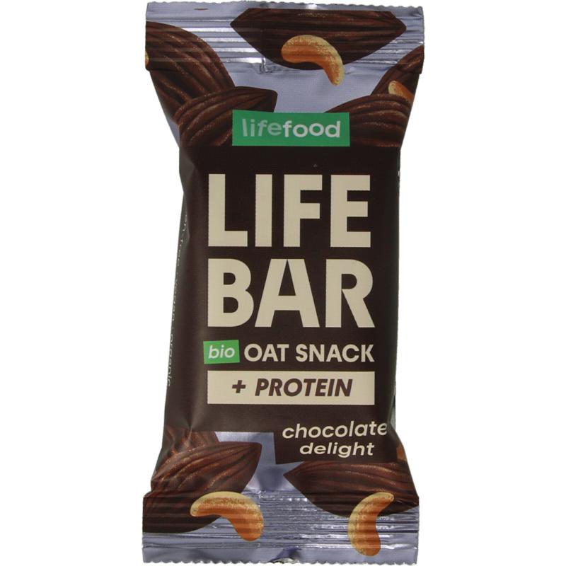 Lifefood Lifebar Oatsnack Proteine Chocolate Delight Bio
