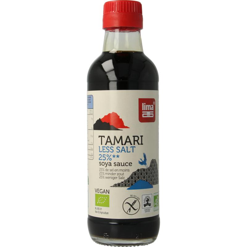 Lima Tamari 25% Minder Zout Bio