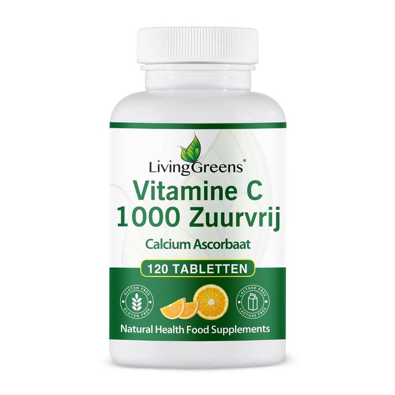 Livinggreens Vitamine C 1000 Zuurvrij