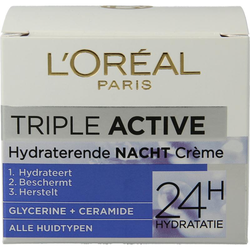 L'oreal Paris Dermo Expertise Triple Active Nachtcreme