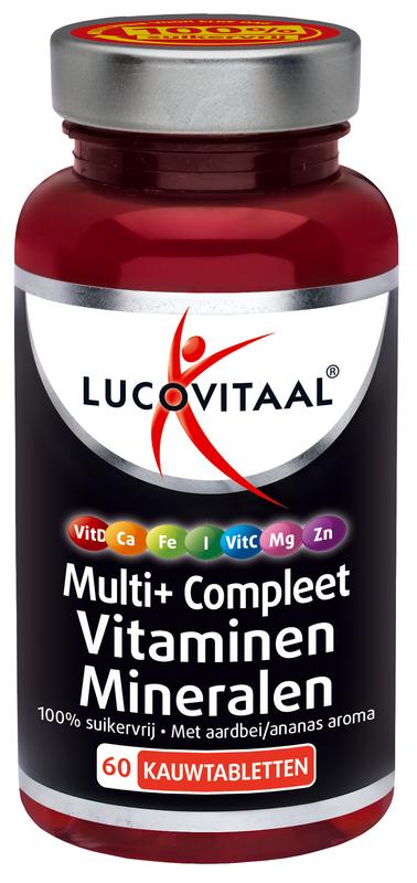 Lucovitaal Multi Vitaminen & Mineralen Kauwtablet