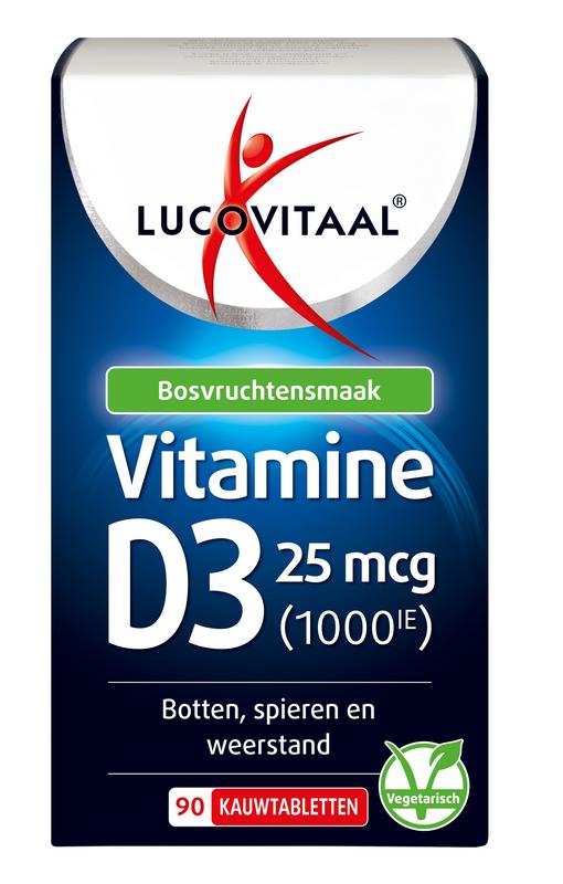 Lucovitaal Vitamine D3 25Mcg