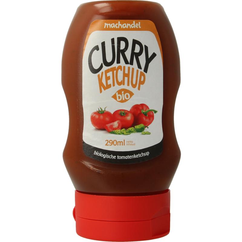 Machandel Curry Ketchup Fles Bio