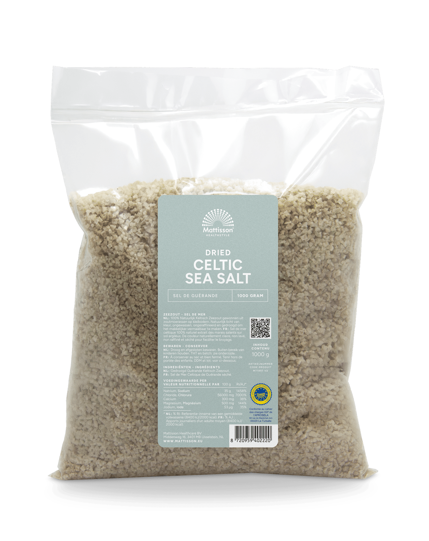 Mattisson Celtic Sea Salt Gedroogd