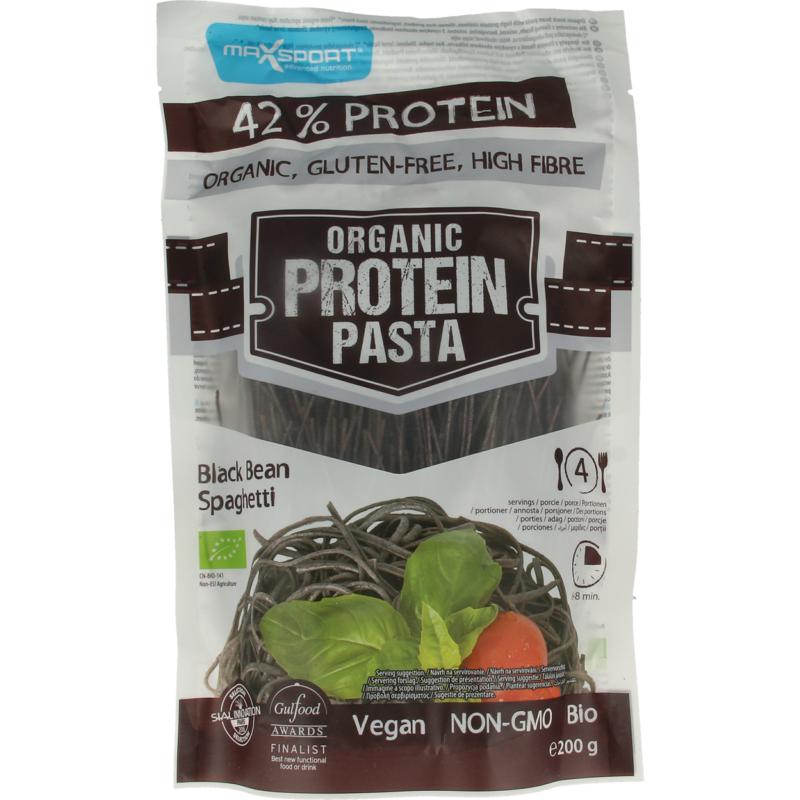 Maxsport Protein Pasta Black Bean Spaghetti Bio