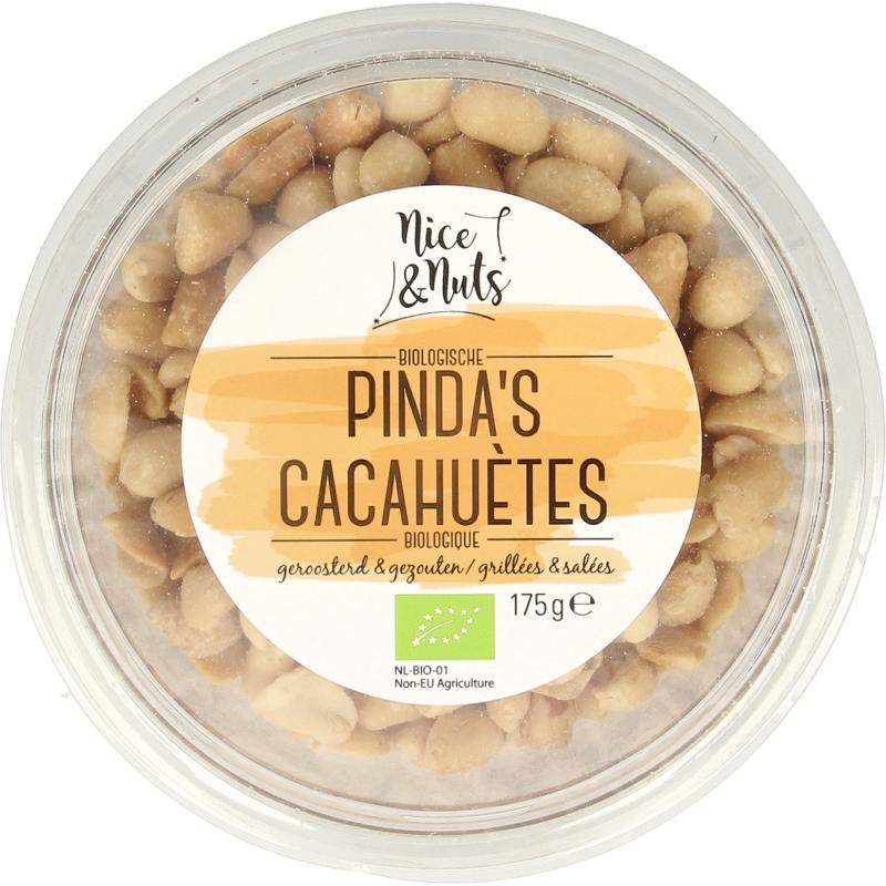 Nice & Nuts Pinda's Met Zeezout Geroosterd Bio
