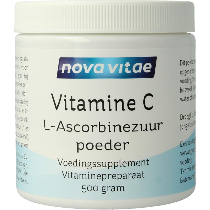Nova Vitae Vitamine C Ascorbinezuur Poeder