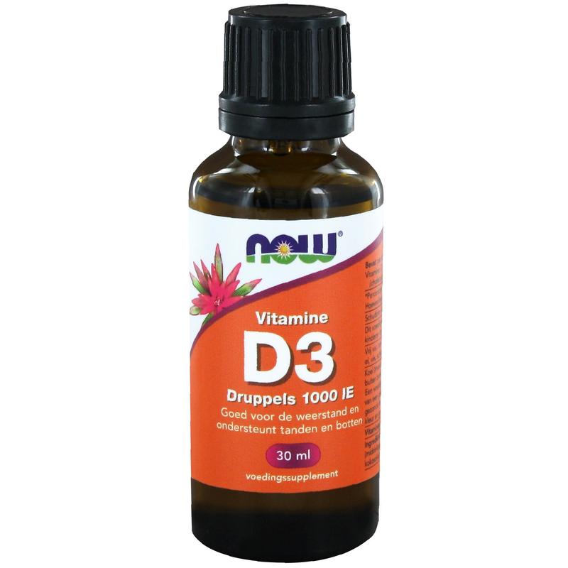 Now Vitamine D3 Druppels 1000Ie