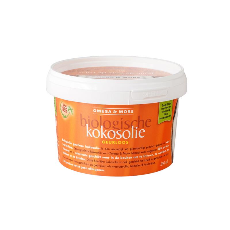 Omega&More Kokosolie Geurloos Bio