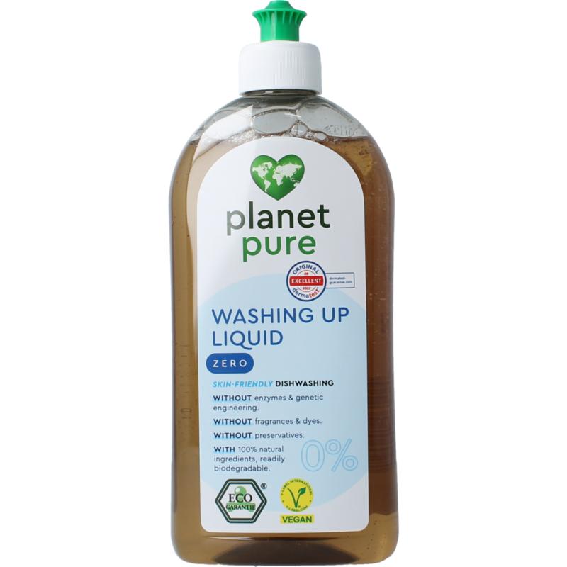 Planet Pure Afwasmiddel 0% Zero