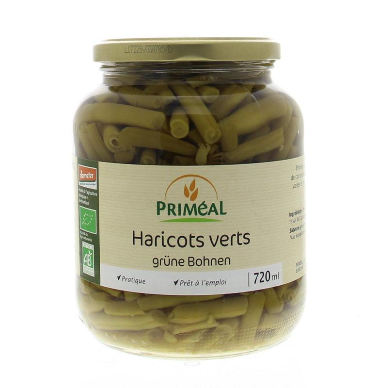 Primeal Haricots Verts Sperziebonen Demeter Bio